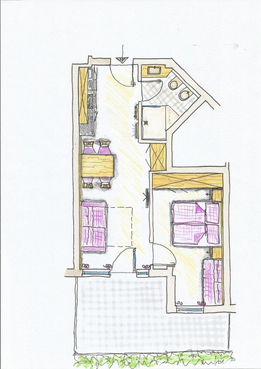 Residence Tantalus San Lorenzo di Sebato Exteriör bild